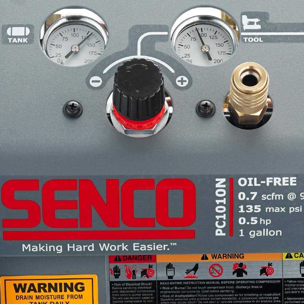 Senco Air Compressor PC1010N - Cheap Fitting