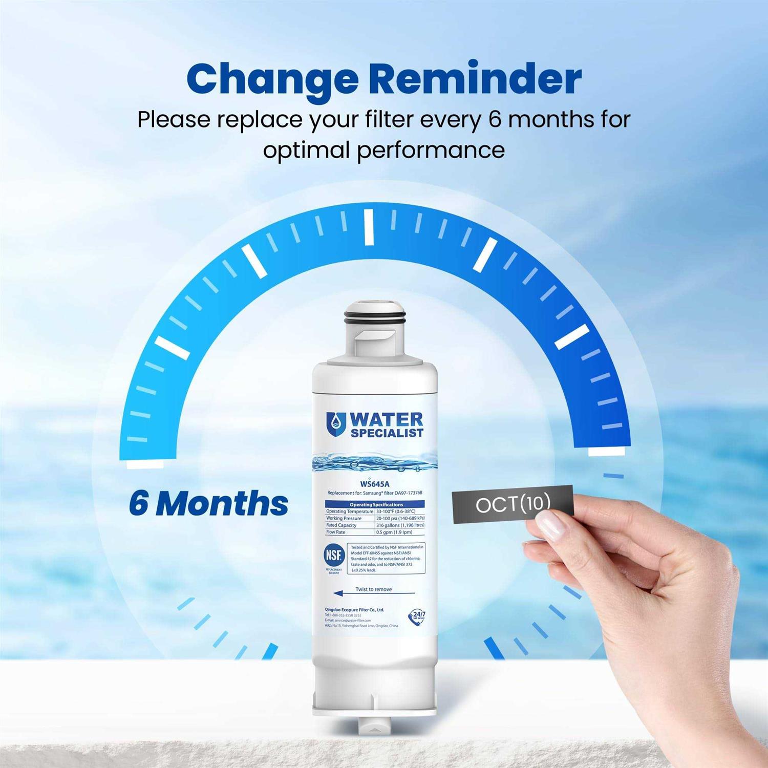 Waterspecialist Da97-17376b Replacement for Samsung Haf-qin/exp - Cheap Fitting