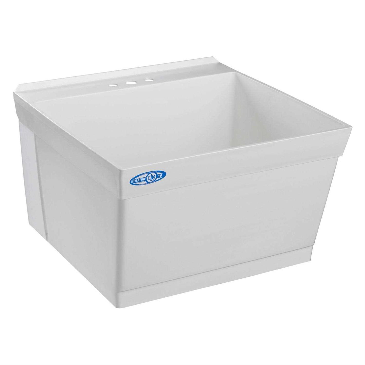 Mustee 15W Utilatub Laundry Tub Wall Mount - Cheap Fitting