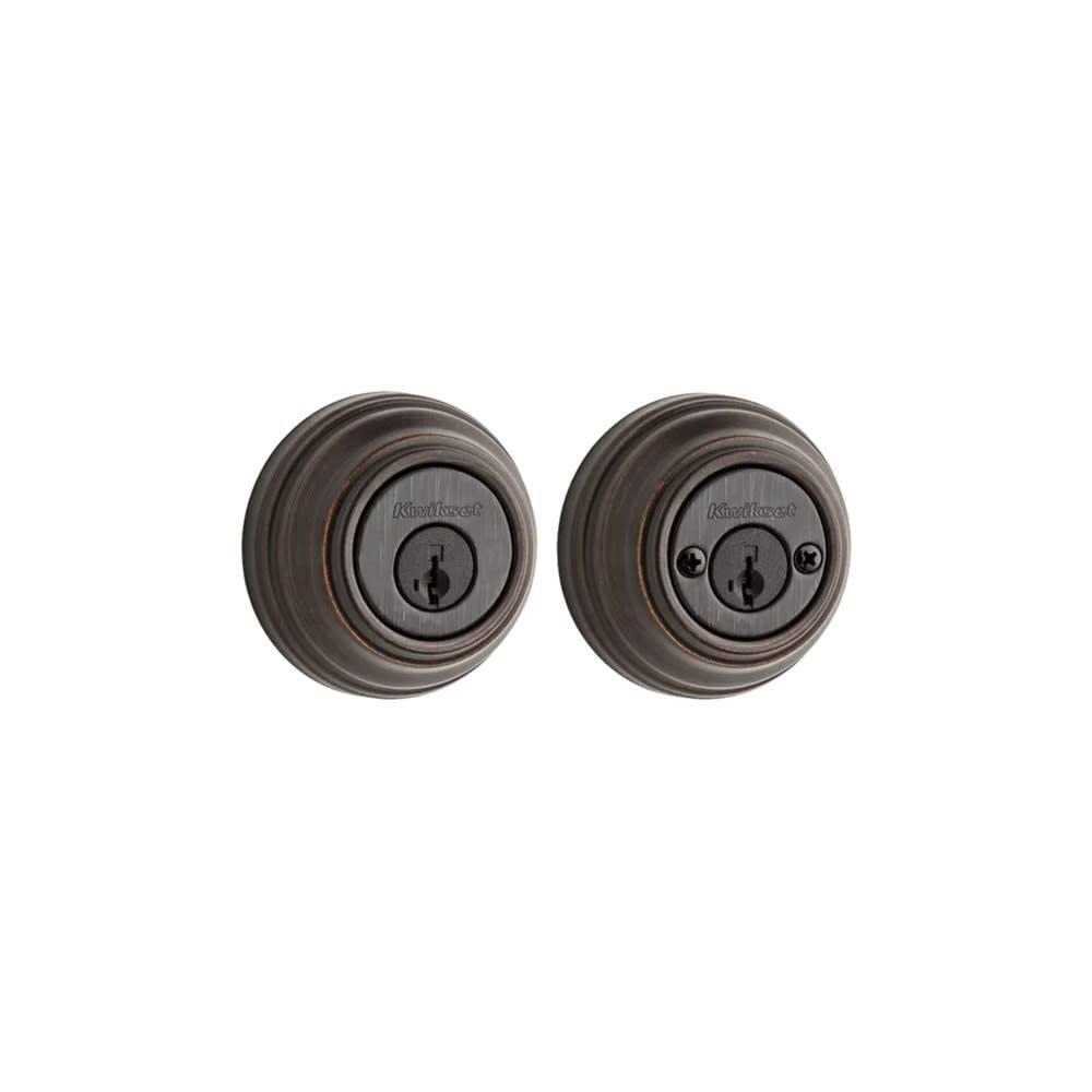 Kwikset Venetian Bronze Metal Deadbolt - Cheap Fitting
