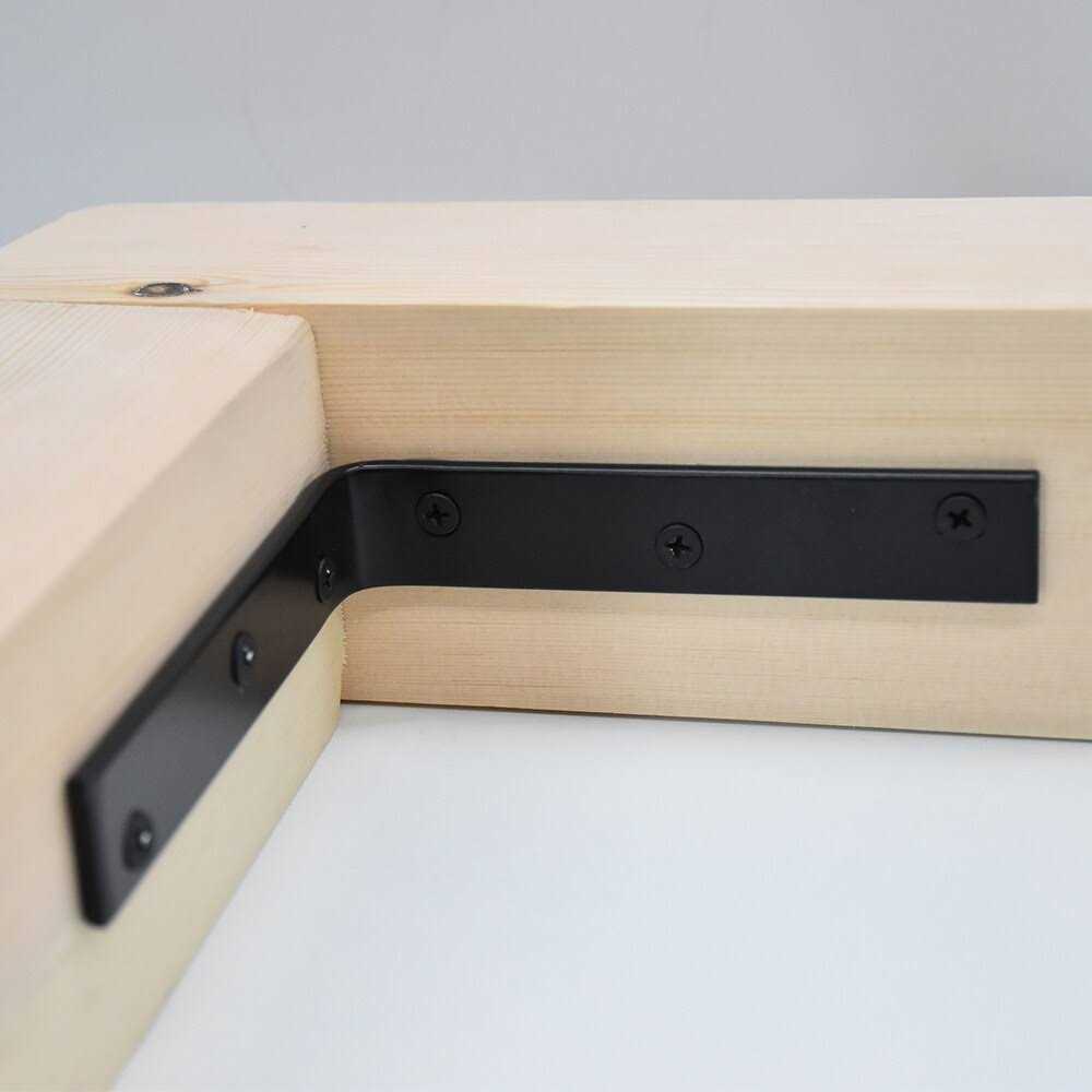 ReliaBilt Steel Corner Brace Black 22507PKLLG - Cheap Fitting