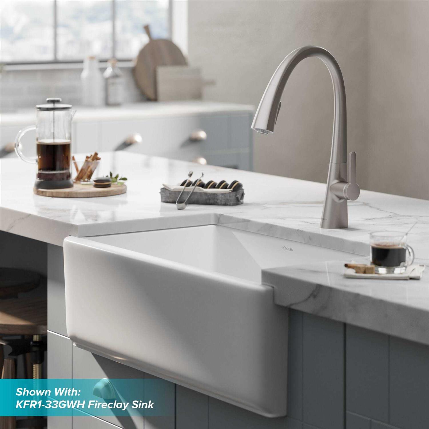 Kraus KPF-1673SFS Nolen Dual Function Pull-Down Kitchen Faucet - Cheap Fitting