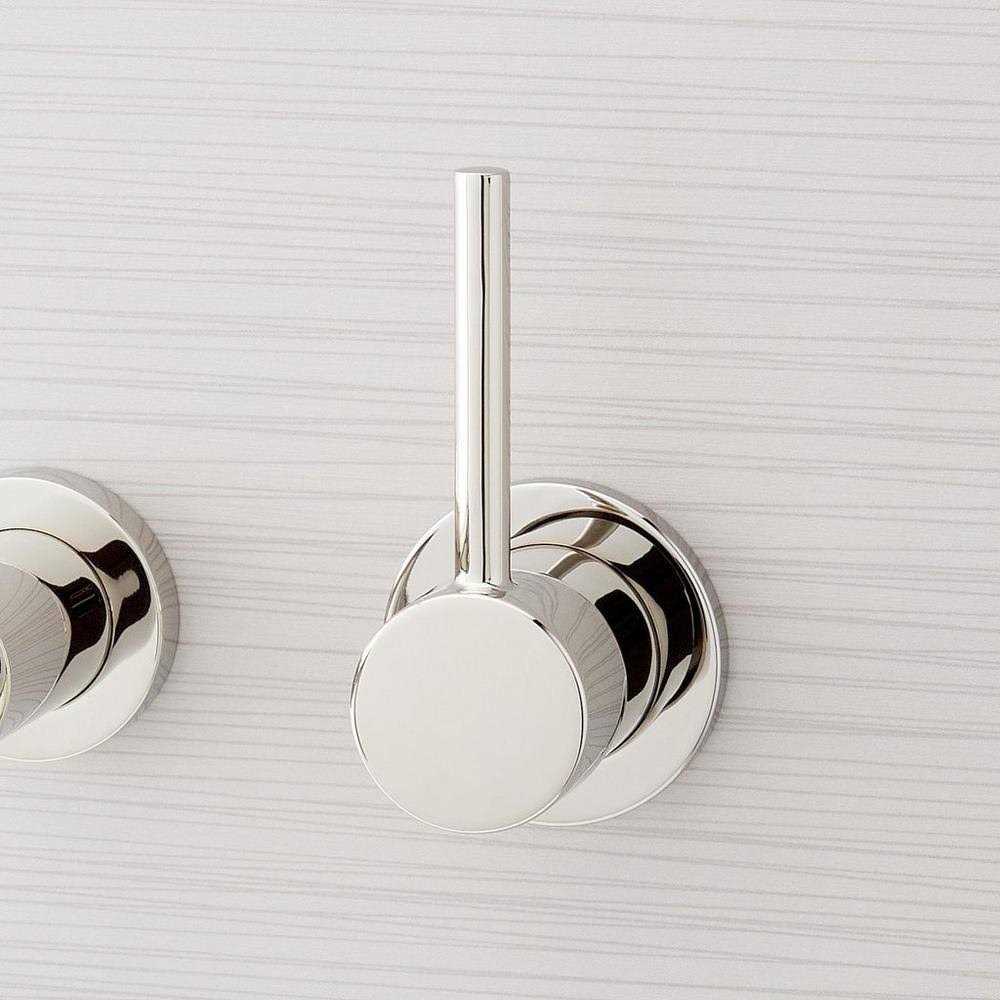 Lexia 1.2 GPM Wall Mounted Widespread Bathroom Faucet Signature Hardware - Cheap Fitting