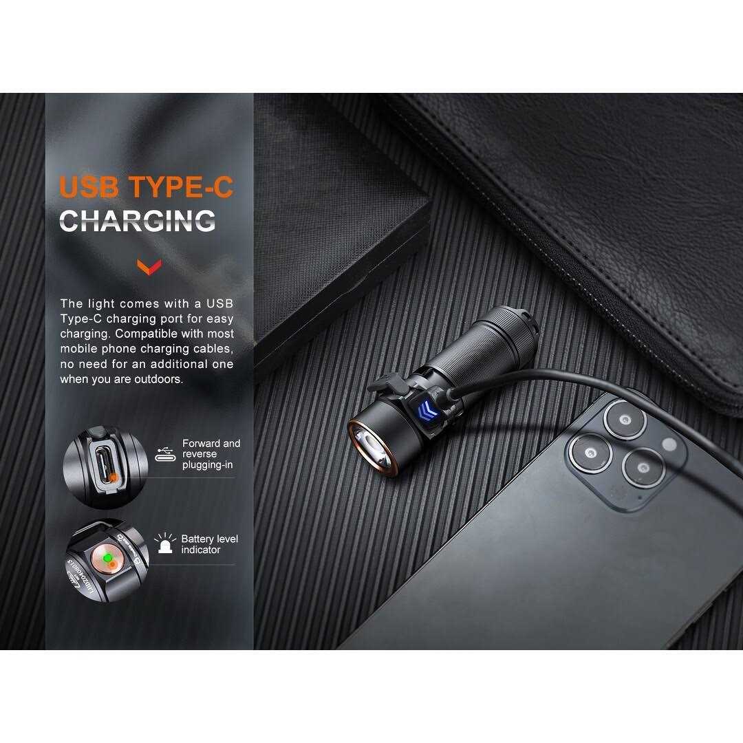 Fenix E18R V2.0 Rechargeable EDC Flashlight - Cheap Fitting