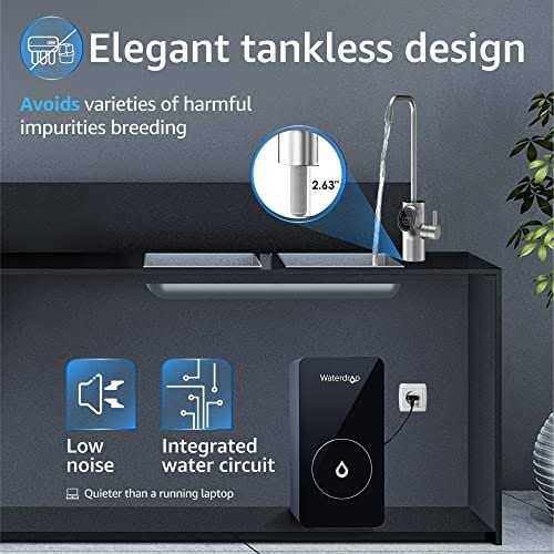 Waterdrop D6 Reverse Osmosis System 600 Gpd Tankless RO Water Filter WD-D6-B - Cheap Fitting