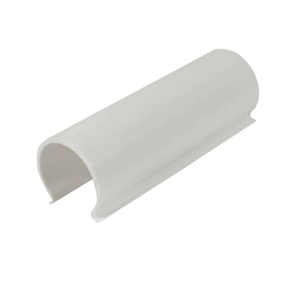 Snap Clamp EZ White 1/2 Inch X 4 Inches Wide for 1/2 PVC Pipe 10 per Bag 11EZ - Cheap Fitting
