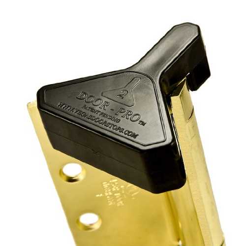 DoorPRO Doorstop Black Commercial - Cheap Fitting