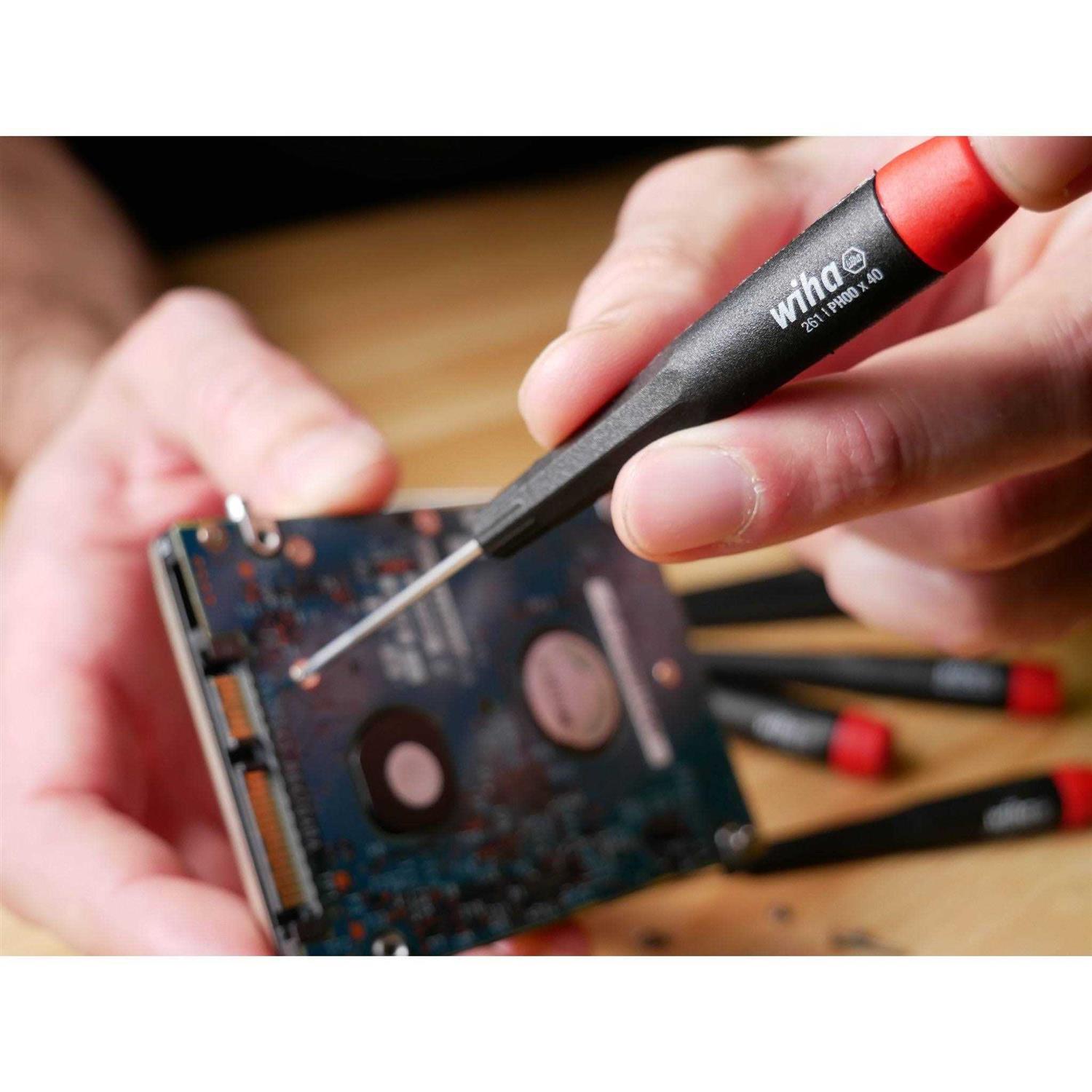 Wiha 7-Piece Precision Slotted/Phillips Screwdriver Set - Cheap Fitting