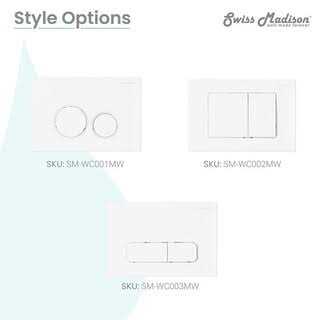 Swiss Madison Wall Mount Actuator Flush Push Button Plate in Brushed Brass SM-WC001Z - Cheap Fitting