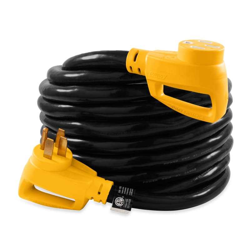 Camco Power Grip RV Extension Cord 55194 - Cheap Fitting