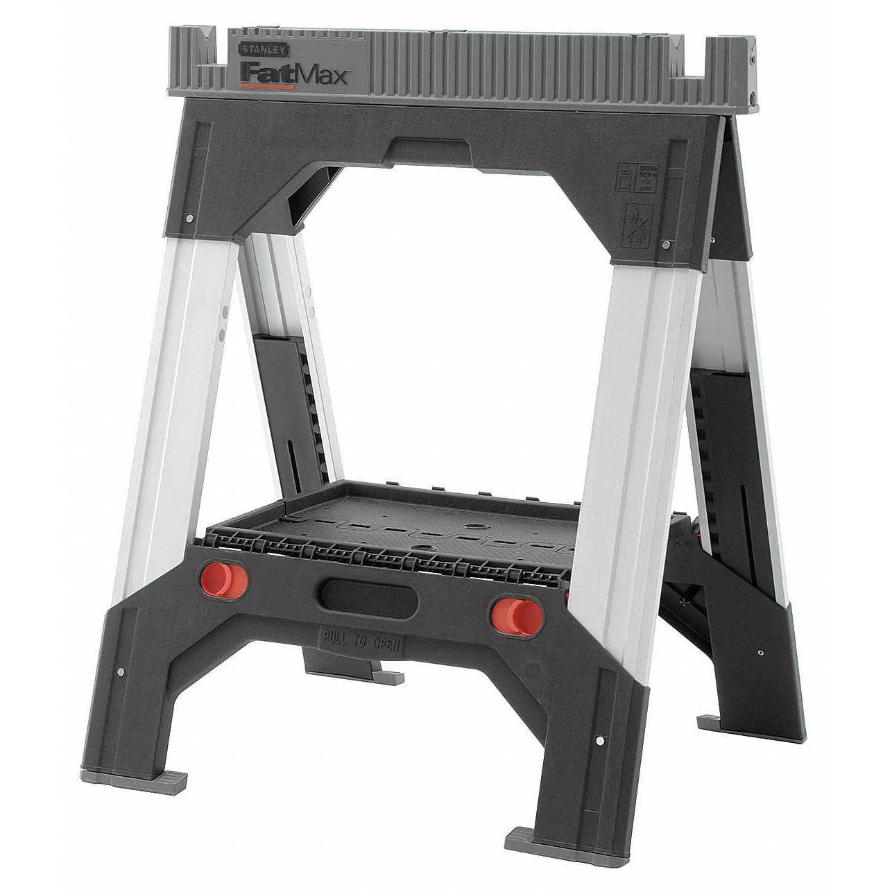 Stanley Fatmax Adjustable Leg Sawhorse 011031S - Cheap Fitting