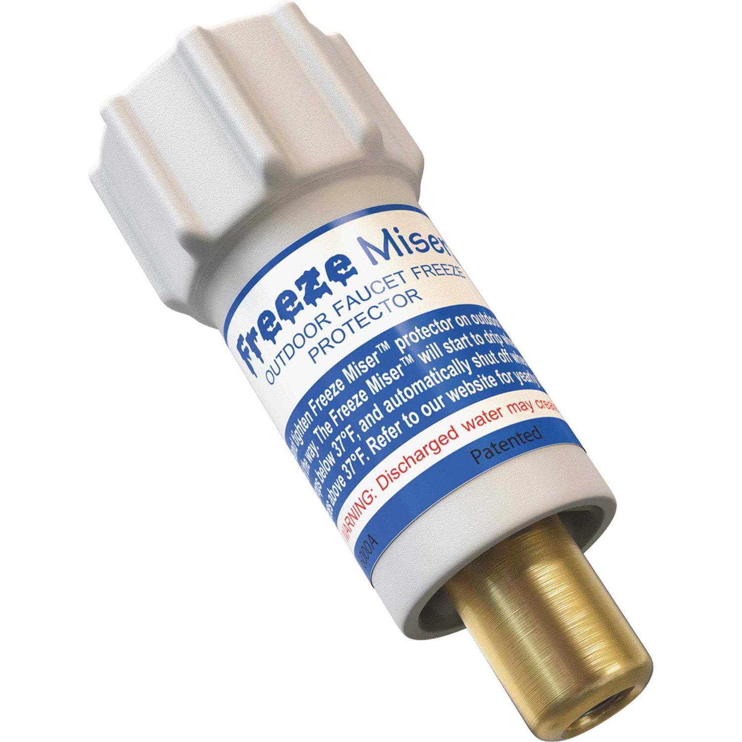 Freeze Miser Outdoor Faucet Freeze Protection - Cheap Fitting