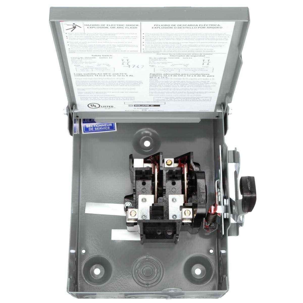 Square D DU221RB Safety Switch - Cheap Fitting