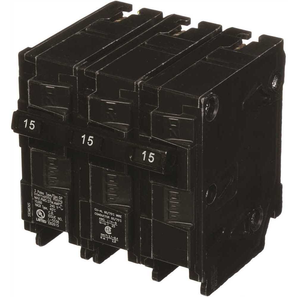Siemens Q320 3 Pole Circuit Breaker - Cheap Fitting