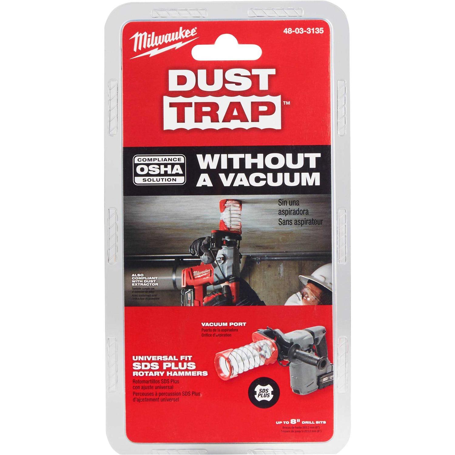 Milwaukee 48-03-3135 SDS Plus Dust TRAP Drilling Shroud - Cheap Fitting