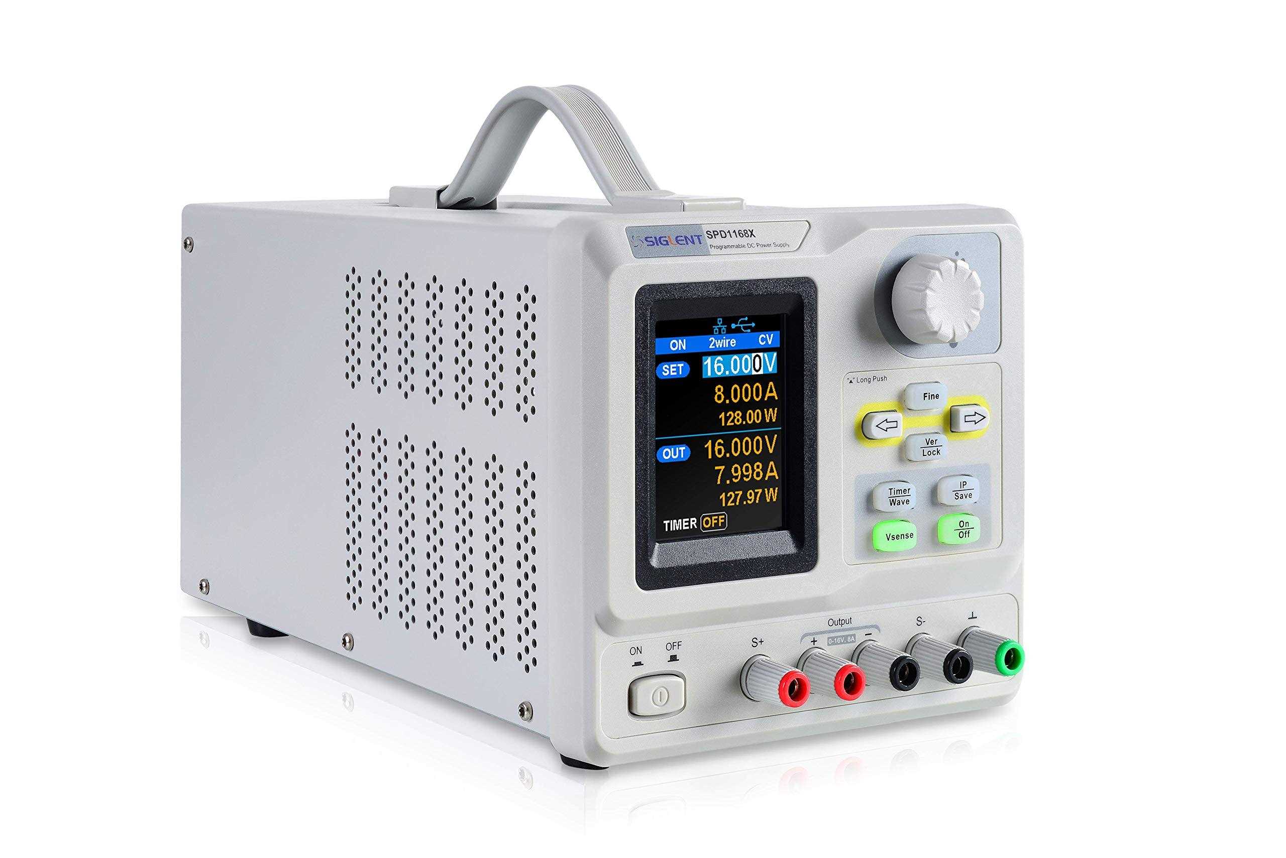 Siglent SPD1168X Programmable Linear DC Power Supply - Cheap Fitting