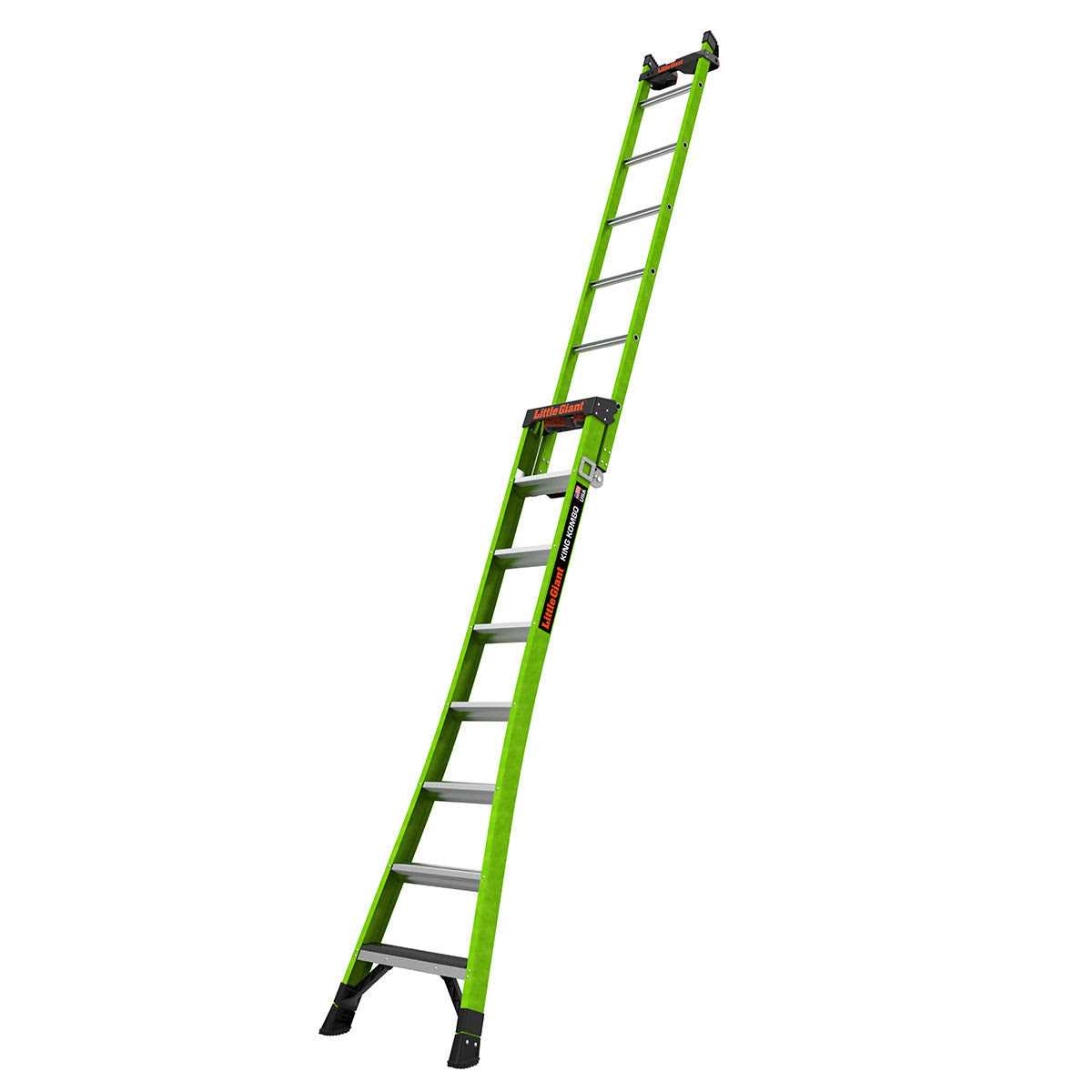Little Giant Ladder Systems Ladders King Kombo Pro Fiberglass 5′ Ladder 13905-001 - Cheap Fitting