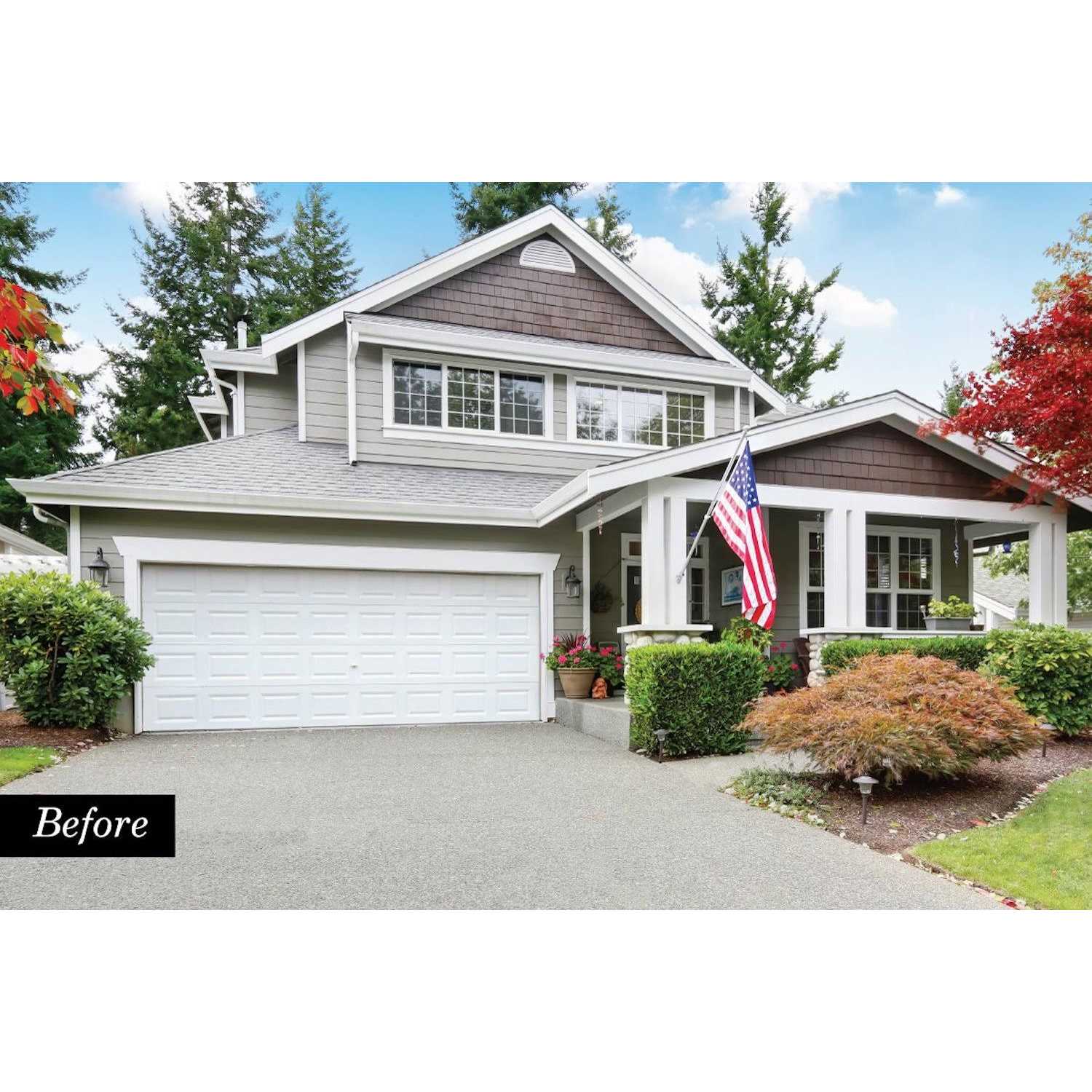 Giani Wood Look Paint Kit for Garage Doors - Cheap Fitting