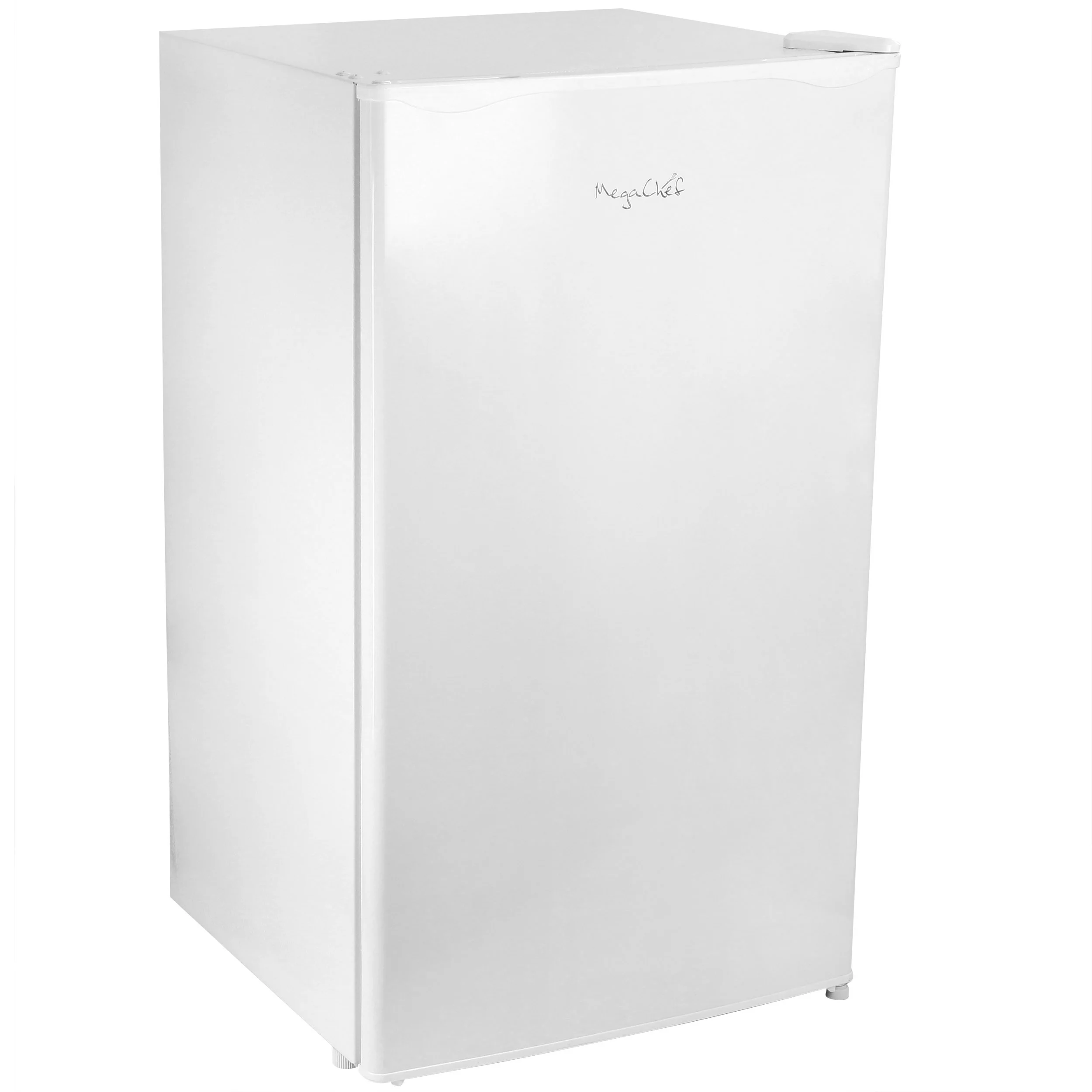 MegaChef 3.2 Cubic Feet Refrigerator in White - Cheap Fitting