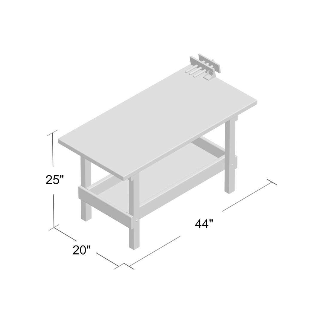 Wood Designs Workbench WD13400 - Cheap Fitting