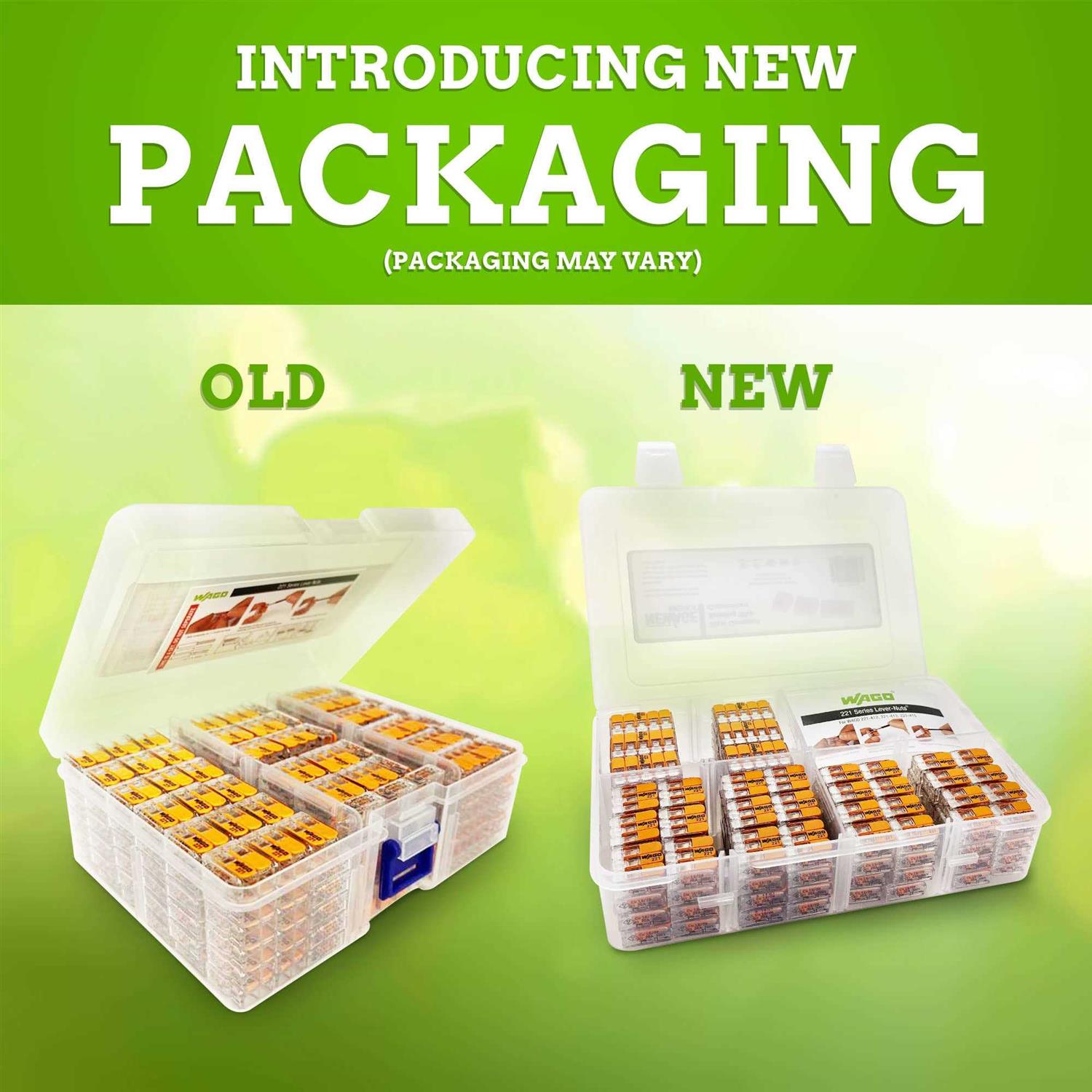 new age america WAGO 221 Series 80pc Compact Splicing Wire Connectors Assortment Pack - Cheap Fitting