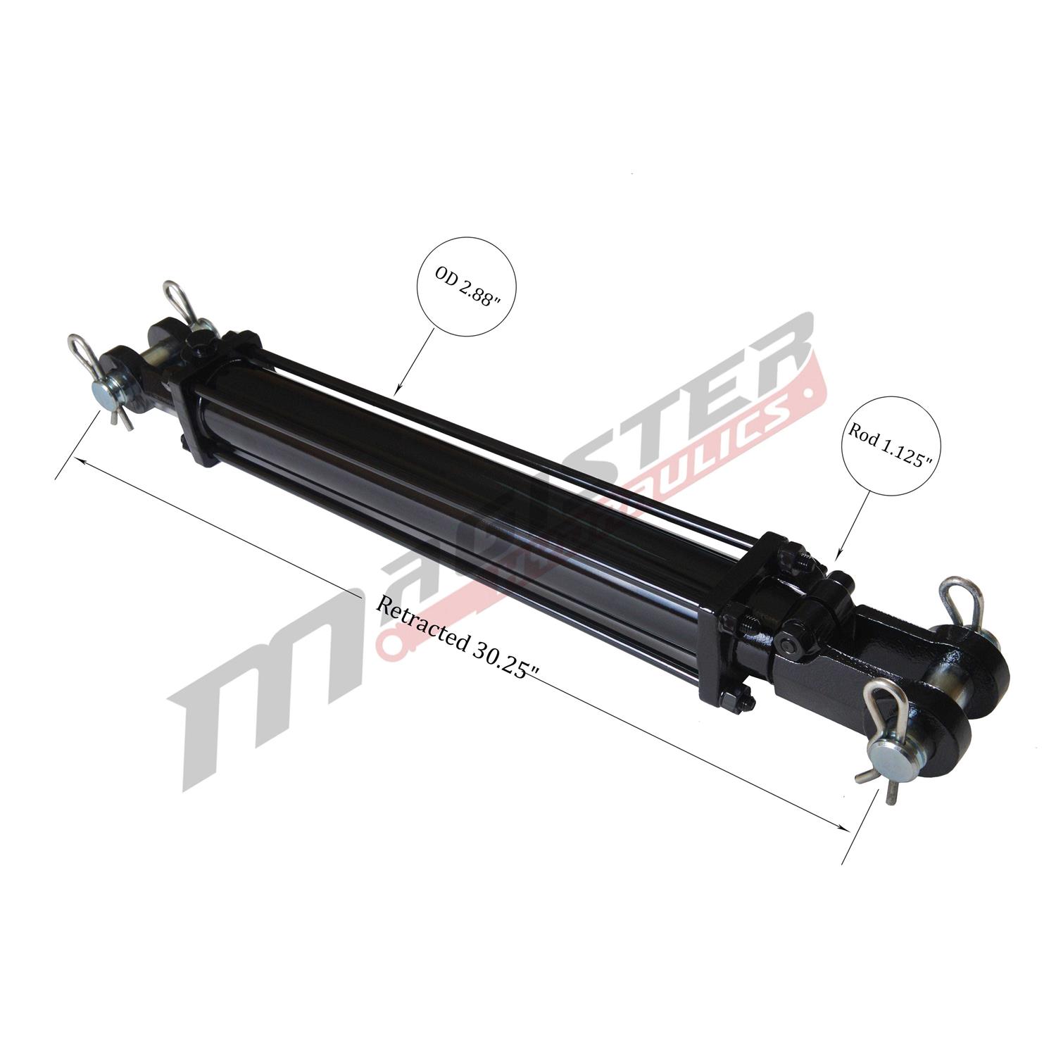 Magister Hydraulics bore x stroke tie rod Hydraulic Cylinder	Magister Hydraulics bore x stroke tie rod Hydraulic Cylinder - Cheap Fitting