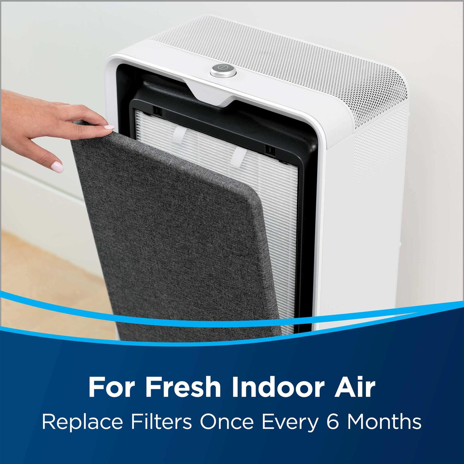 Bissell HEPA Air Purifier Filter & Activated Carbon Filter Pack for Air320 Air Purifiers - Cheap Fitting
