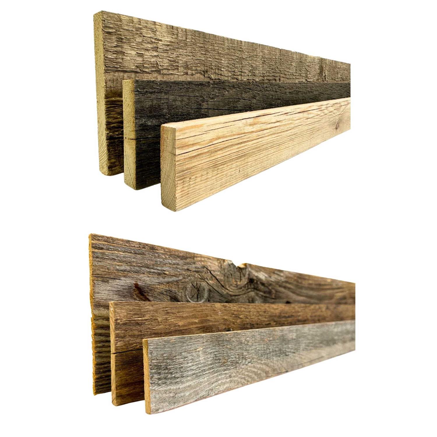 Style Selections 5-in x 4-ft Unfinished Wall Plank 51014 - Cheap Fitting