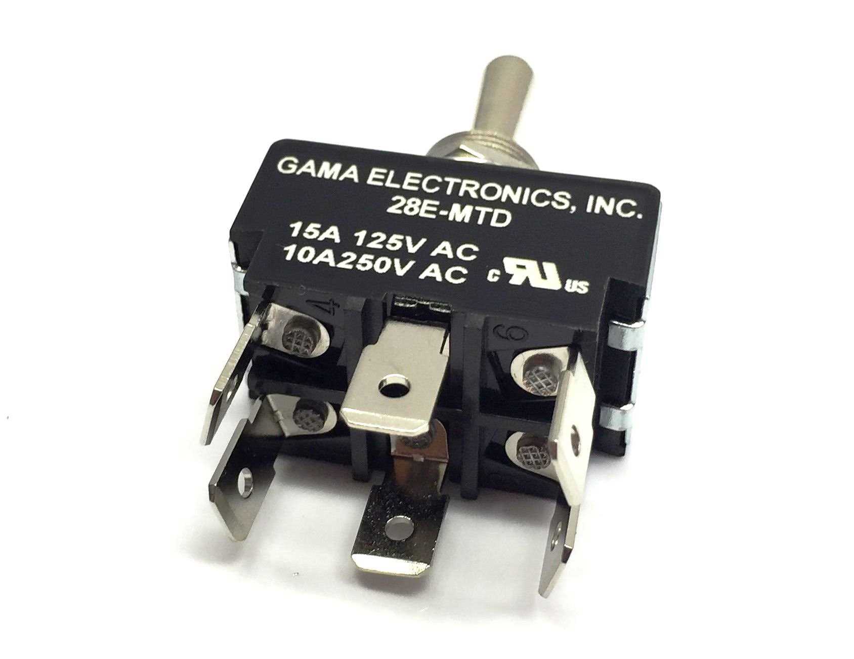 30 Amp Toggle Switch DPDT 3 Position On-Off-On - Cheap Fitting