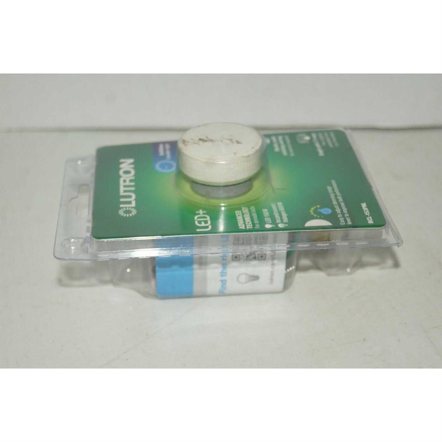 Lutron Dimmer Switch Dalia Single Pole 3-Way White RCL-153PNLH-WH - Cheap Fitting