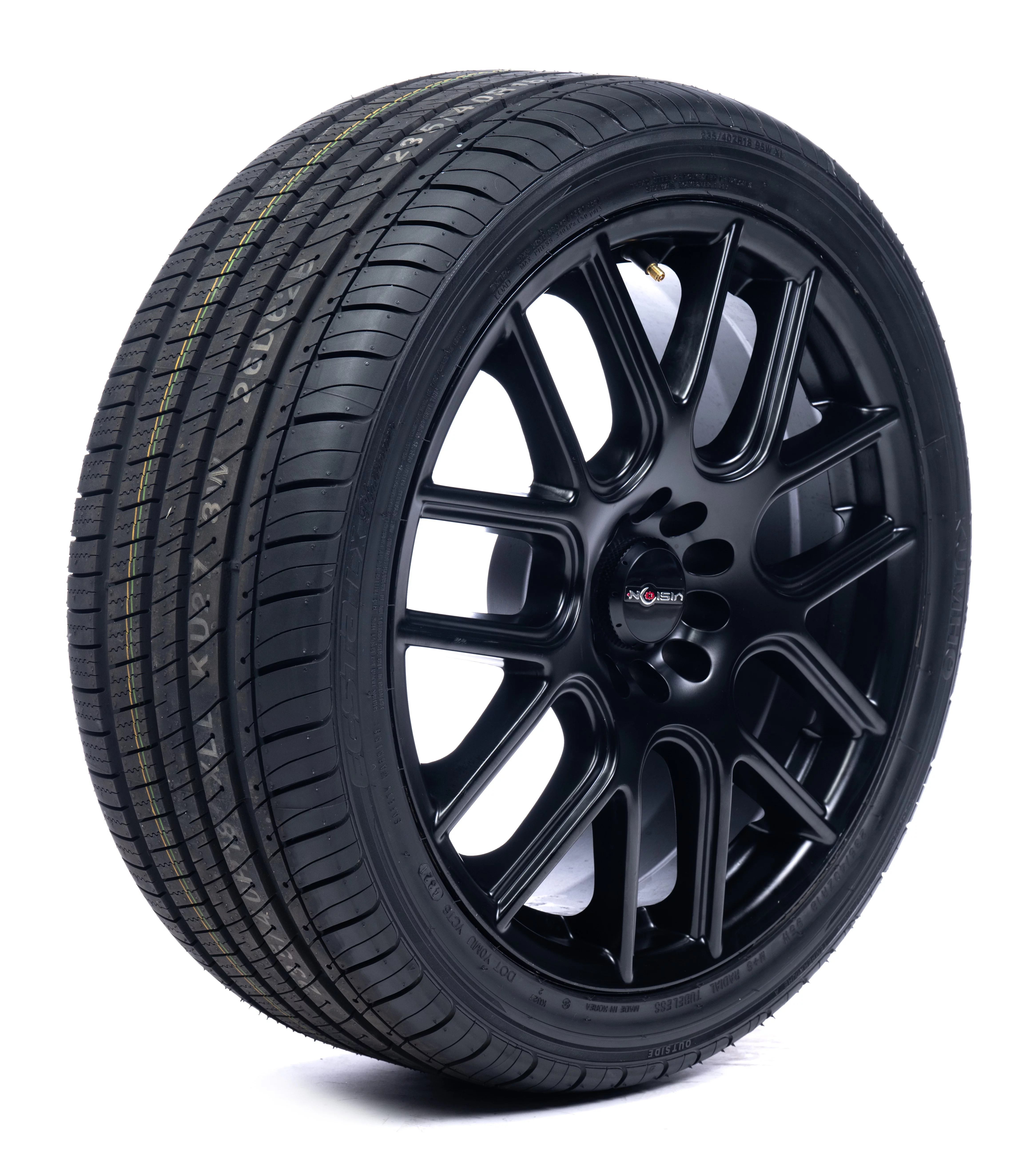 Kumho LX Platinum KU27 All-Season Tire - 215/45R17 91W Fits: 2011-13 Honda Civic Si, 2010-11 Toyota Prius Base - Cheap Fitting