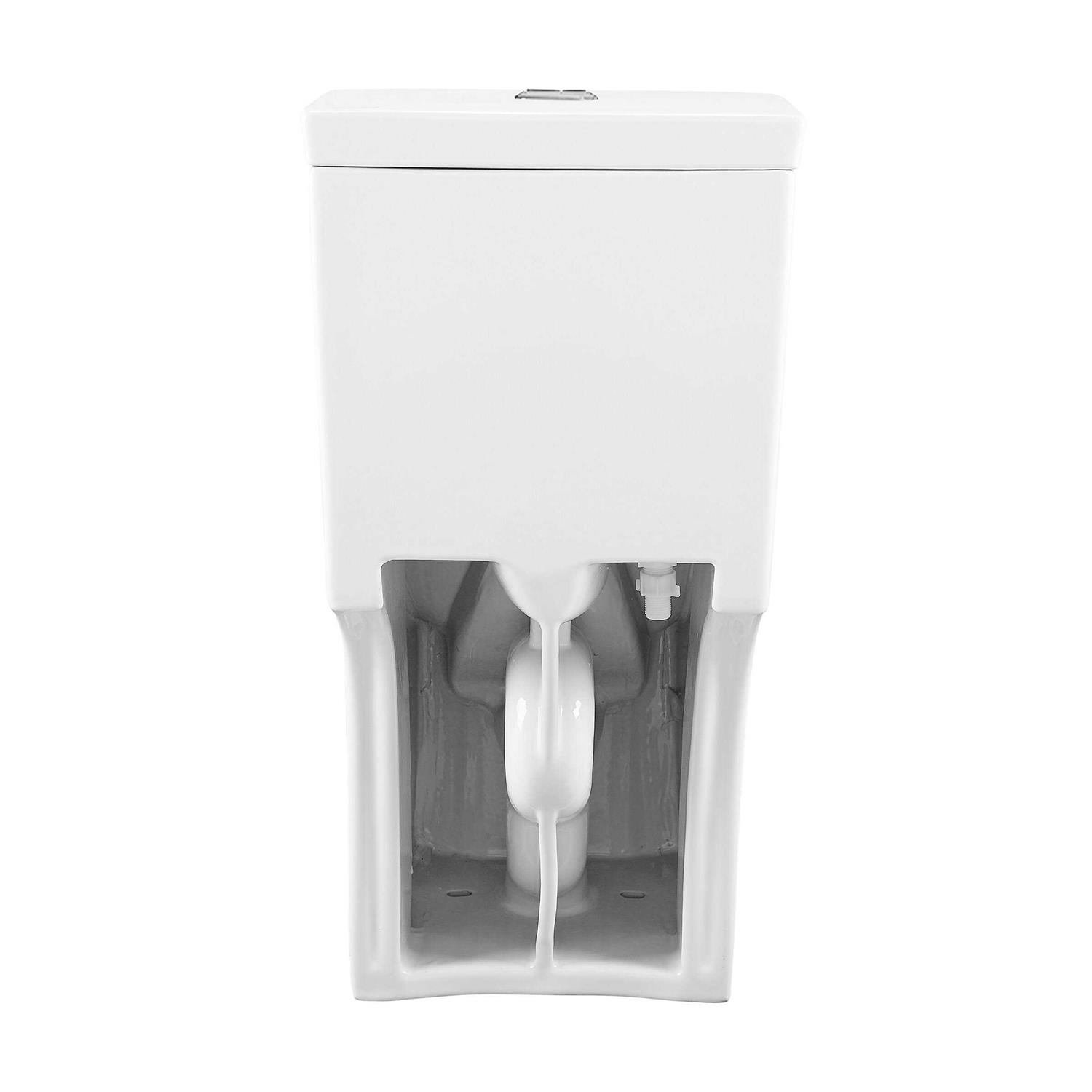 Swiss Madison Classe One-Piece Elongated Ceramic Toilet Dual-Flush 1.1/1.6 GPF - Cheap Fitting