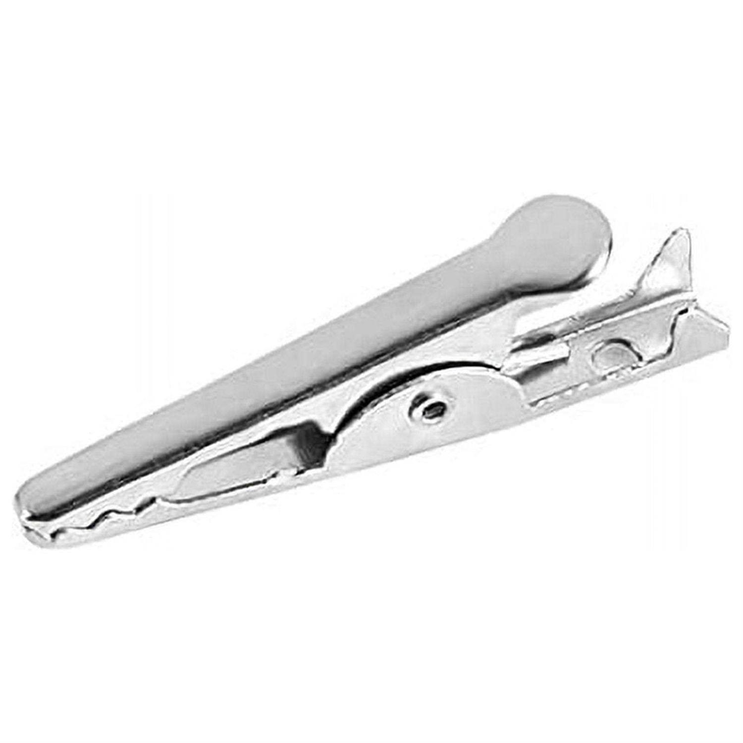 100pcs 1.06in / 27mm Mini Metal Alligator Clips - Cheap Fitting