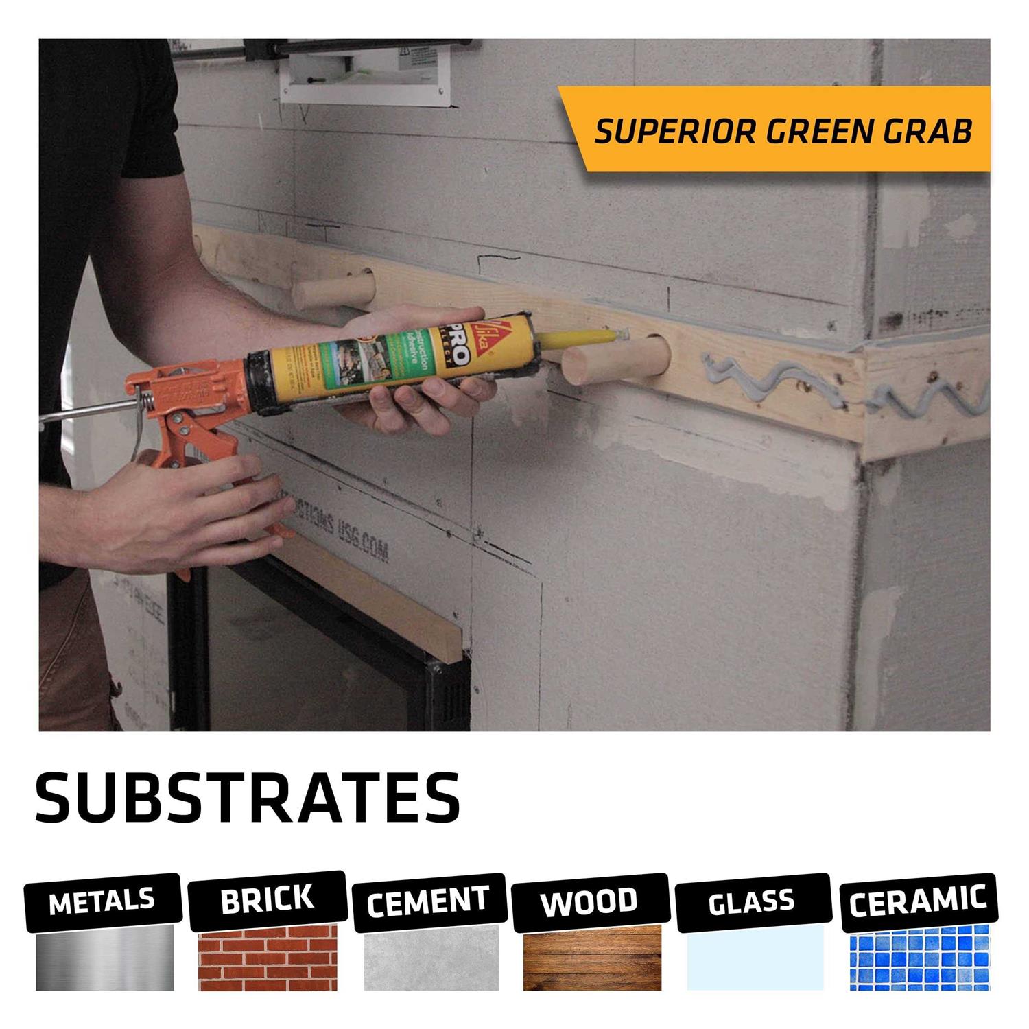 Sika 106403 Construction Adhesive - Cheap Fitting