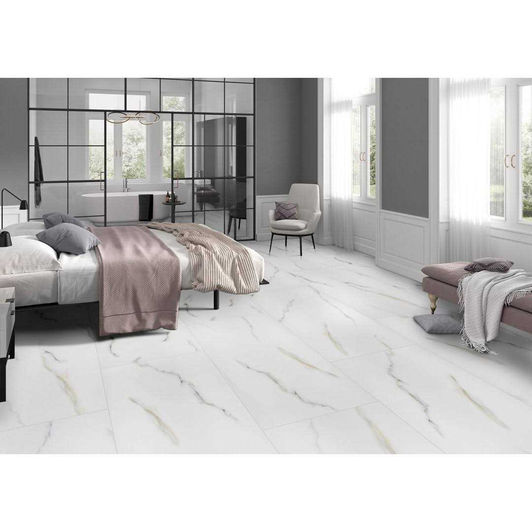 MSI Aria 24 in. x 24 in. Polished Porcelain Floor and Wall Tile - Cheap Fitting