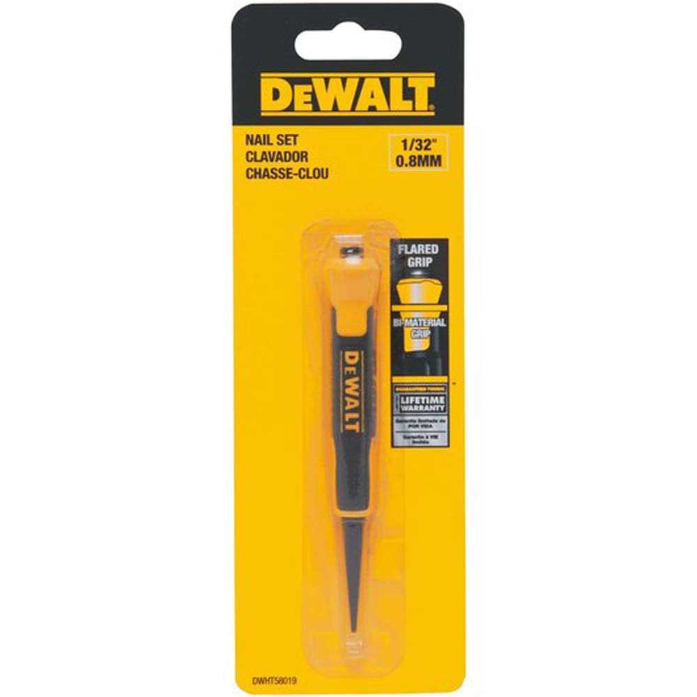 Dewalt DWHT58019 1/32 Bi-Material Nail Set - Cheap Fitting