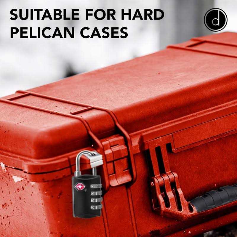 desired tools TSA Luggage Locks 4 Digit Combination Steel Padlocks - Cheap Fitting