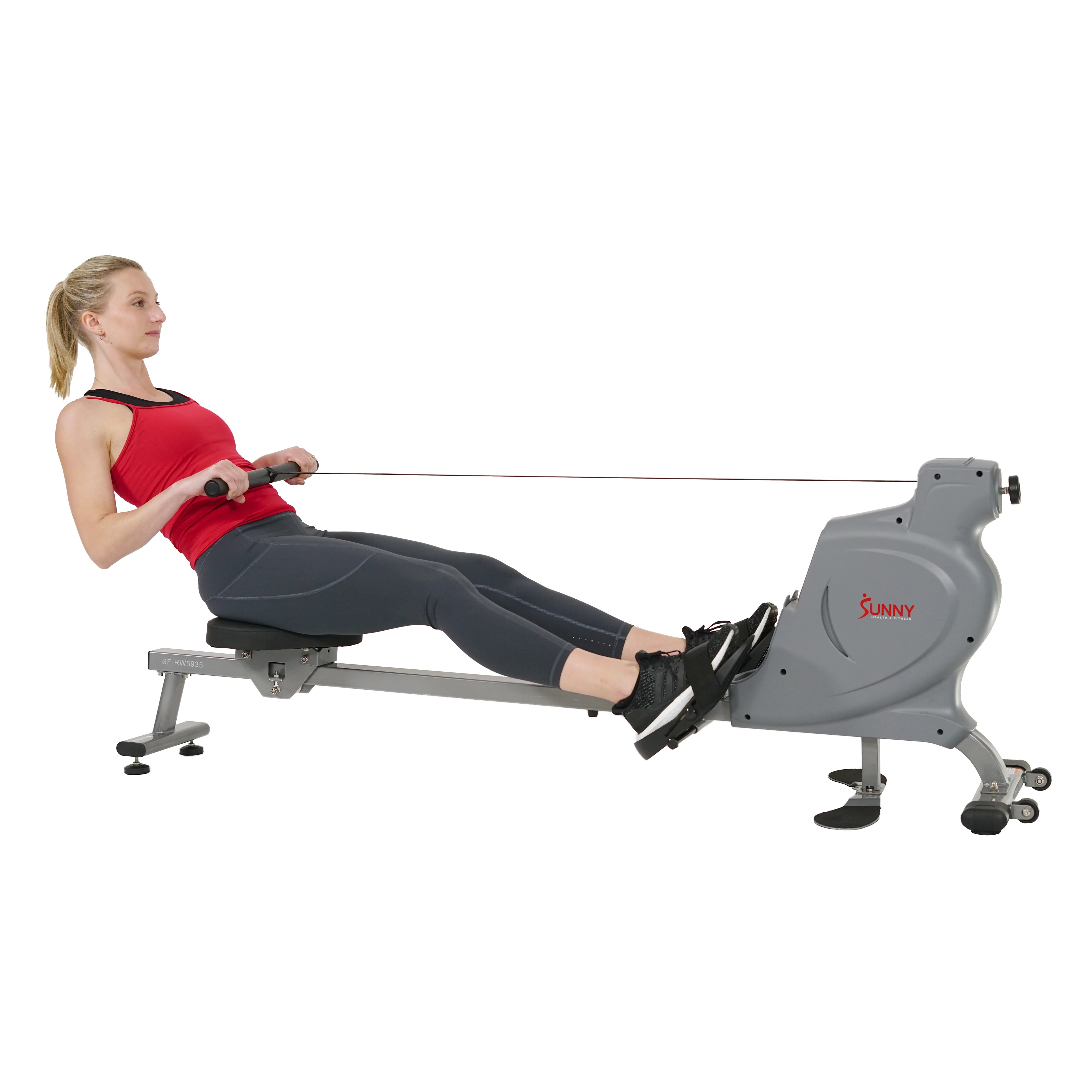 Sunny Health & Fitness Dual Rower Rowing Machine - SF-RW5935 - Cheap Fitting