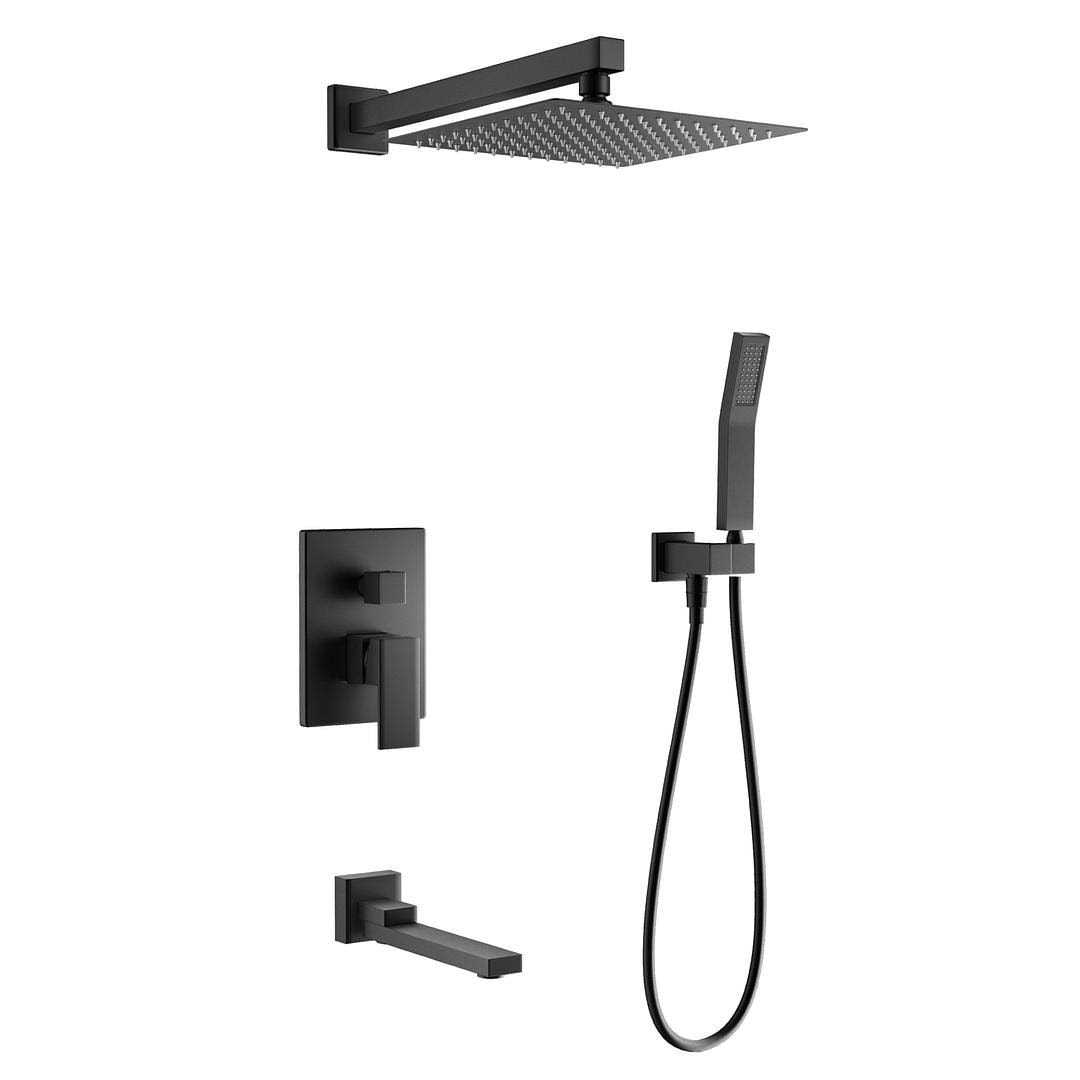 Eridanus Luxury Rainfall Shower Faucet Set for Bathroom - Cheap Fitting