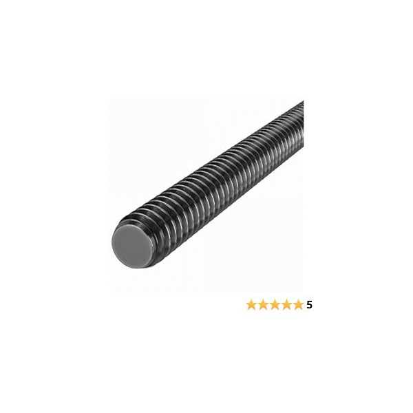 Lamons Rod.Black.3/4-10x7inx1 Medium-Strength Threaded Rod Grade B7 Black-Oxide Steel - Cheap Fitting