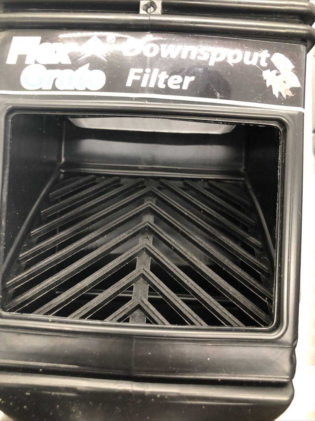 Amerimax Downspout Filter Black PVC - Cheap Fitting