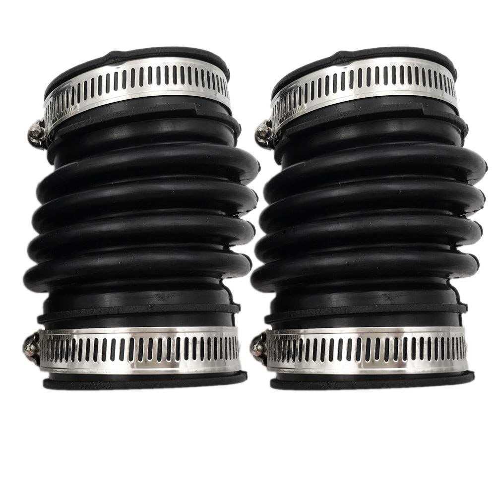 2 Piece Air Intake Hose with Clamps Compatible with Avalon 2000-2004 V6 3.0L 17881-0A060 - Cheap Fitting