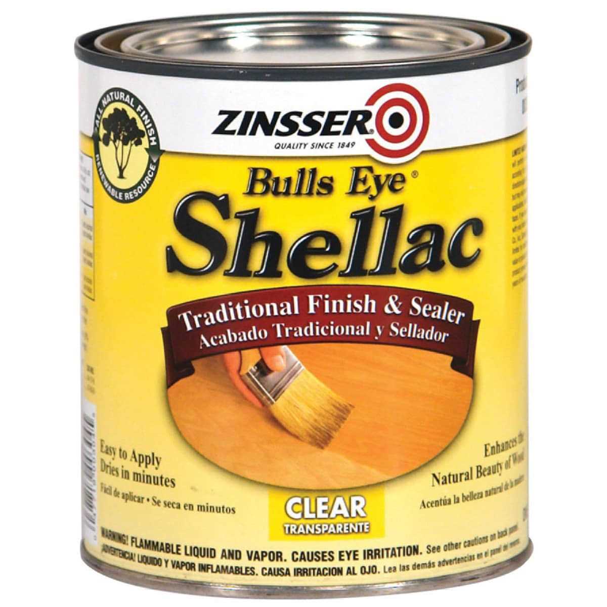 Zinsser Bulls Eye Shellac - Cheap Fitting
