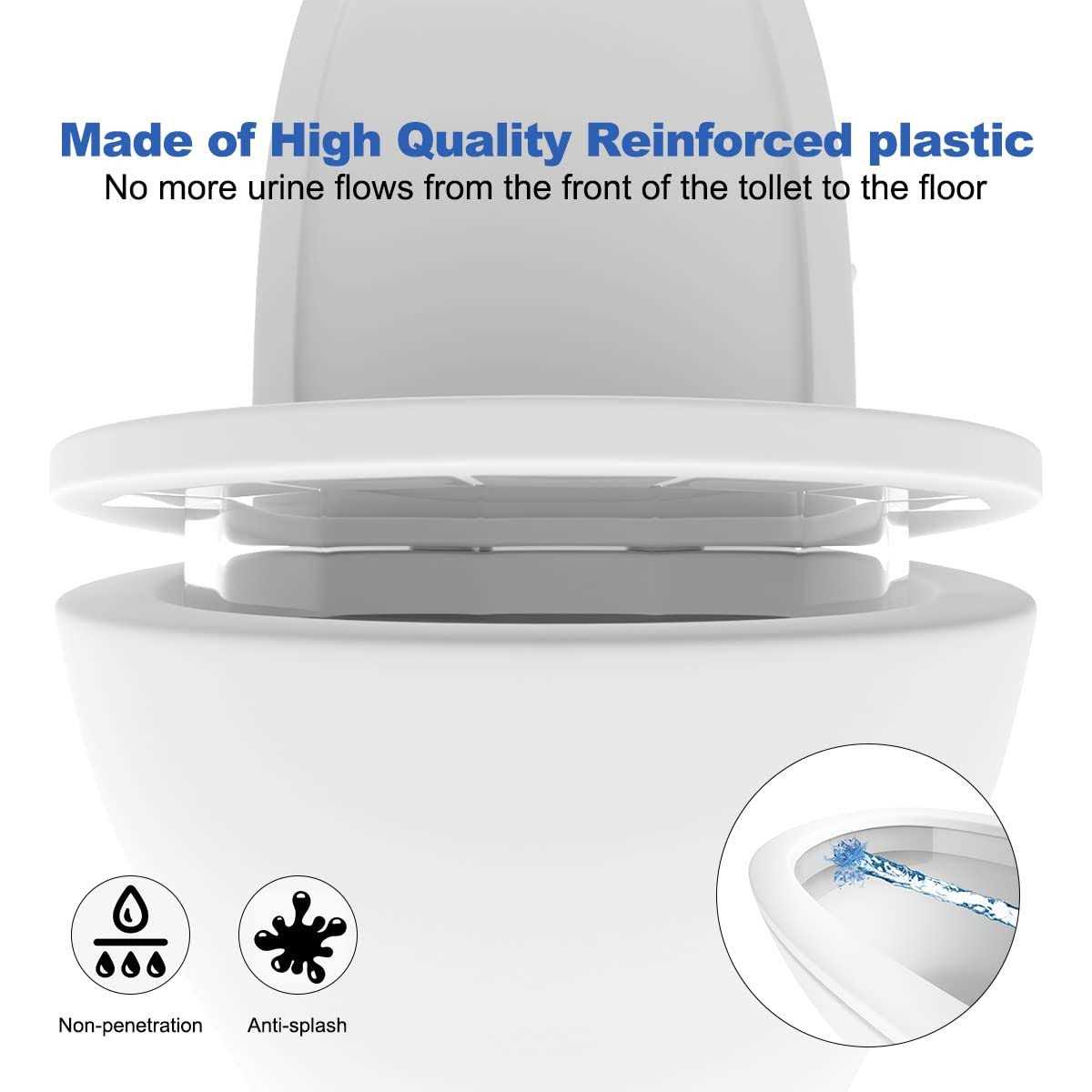 5 Pack Pee Guard for Toilet Seat, Potty Training Toilet Pee Splash Guard for Kids and Adults - Cheap Fitting