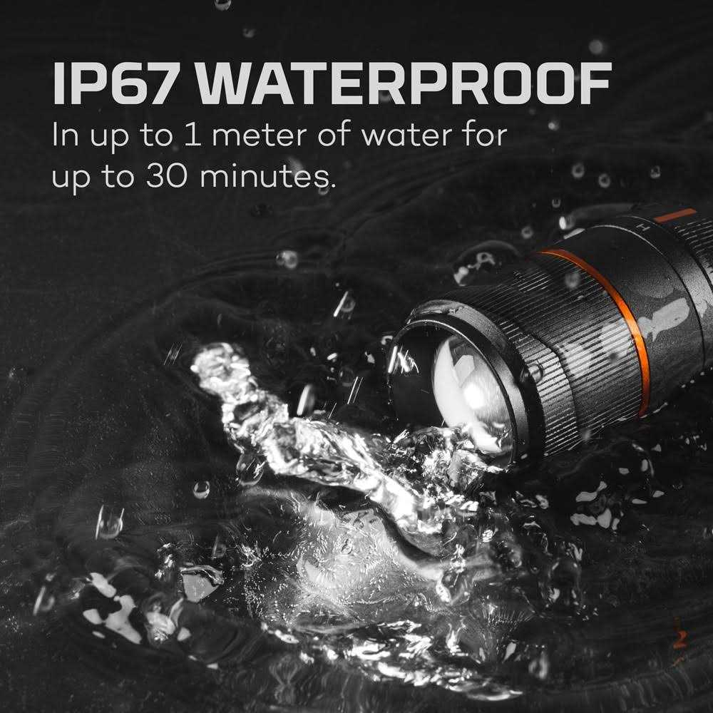 Nebo Davinci 1500 Lumens LED Rechargeable Flashlight - Cheap Fitting