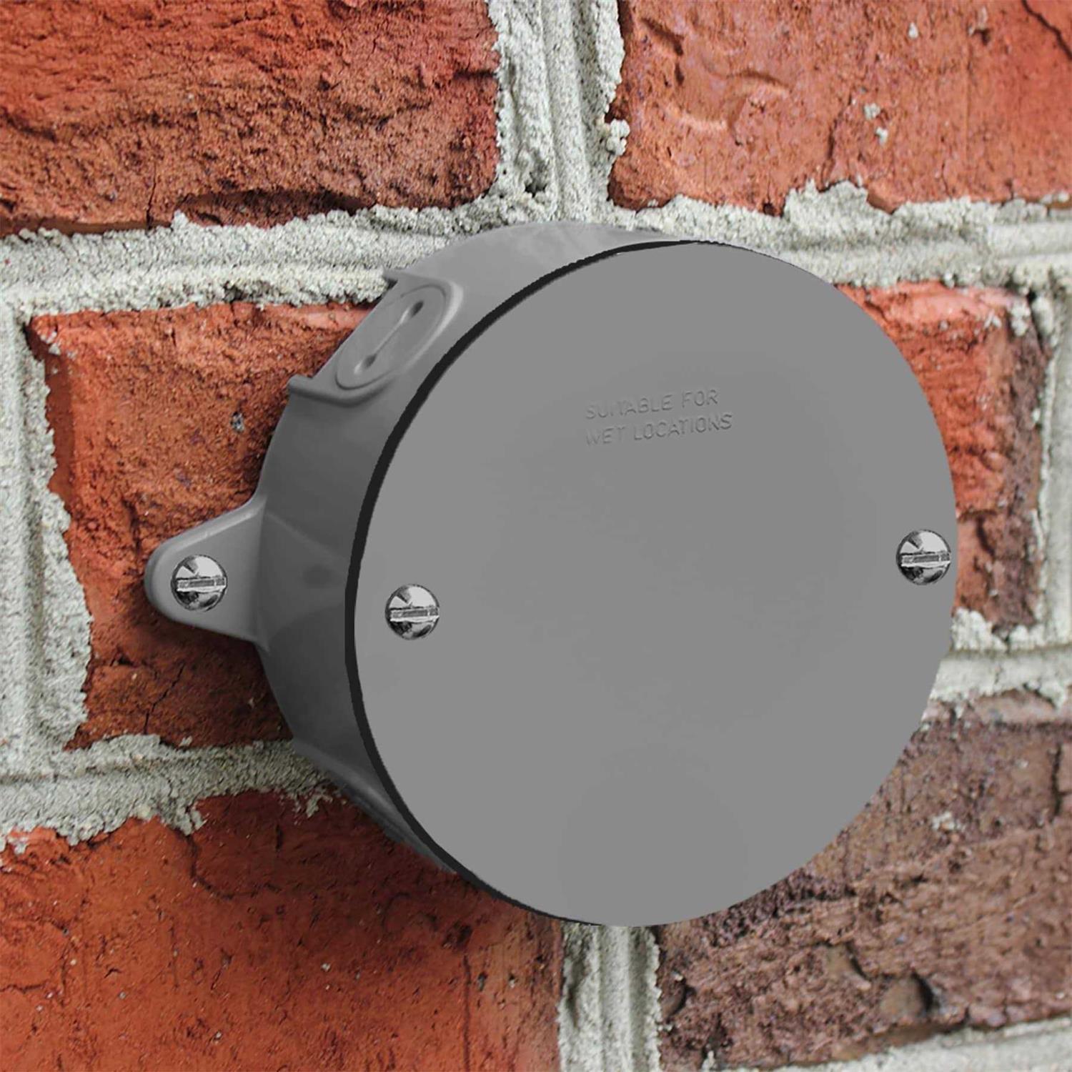 Sigma Engineered Solutions Round Steel Flat Box Cover - Cheap Fitting