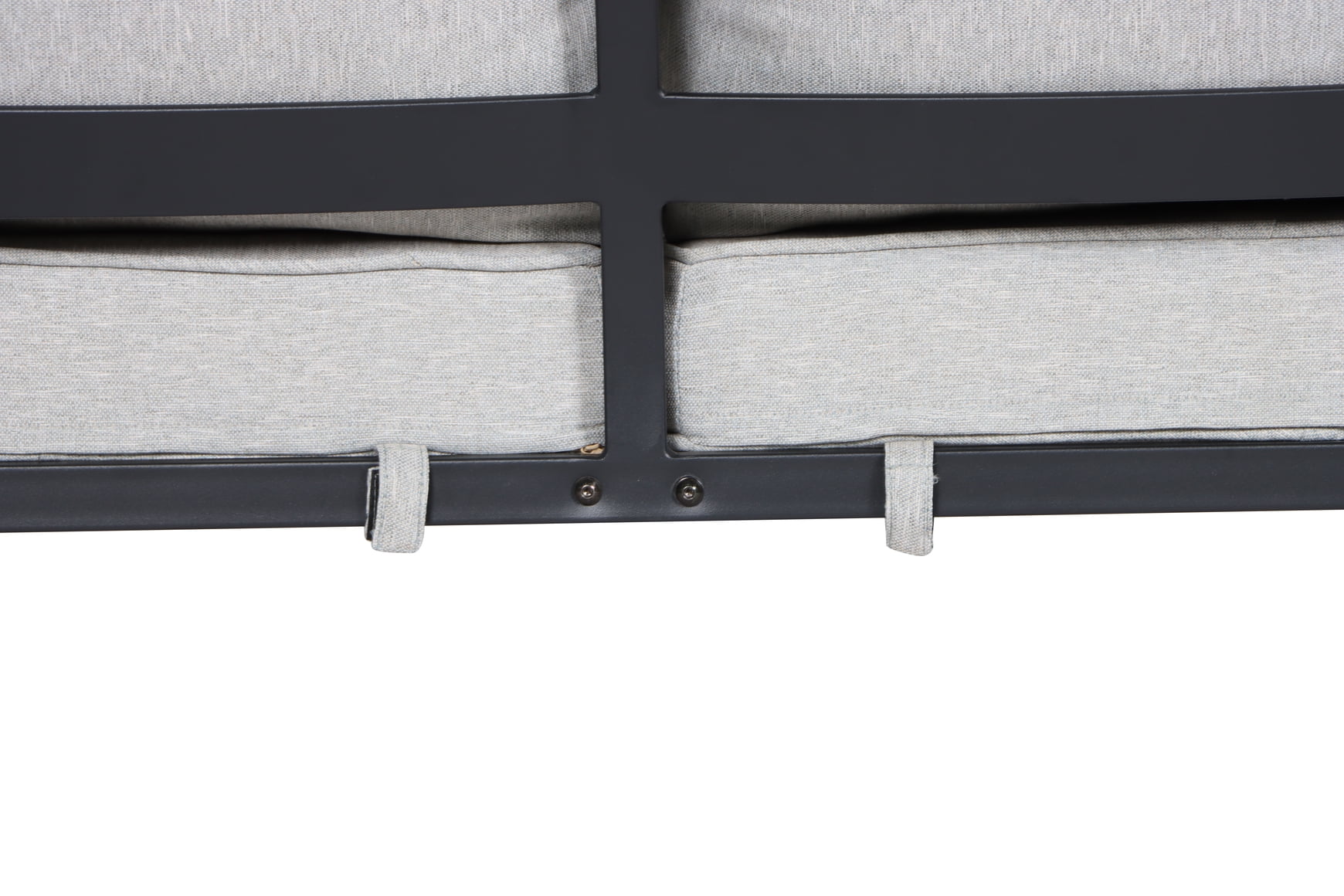 Mainstays Stanton 4-Piece Steel Outdoor Patio Conversation Set, Red - Cheap Fitting