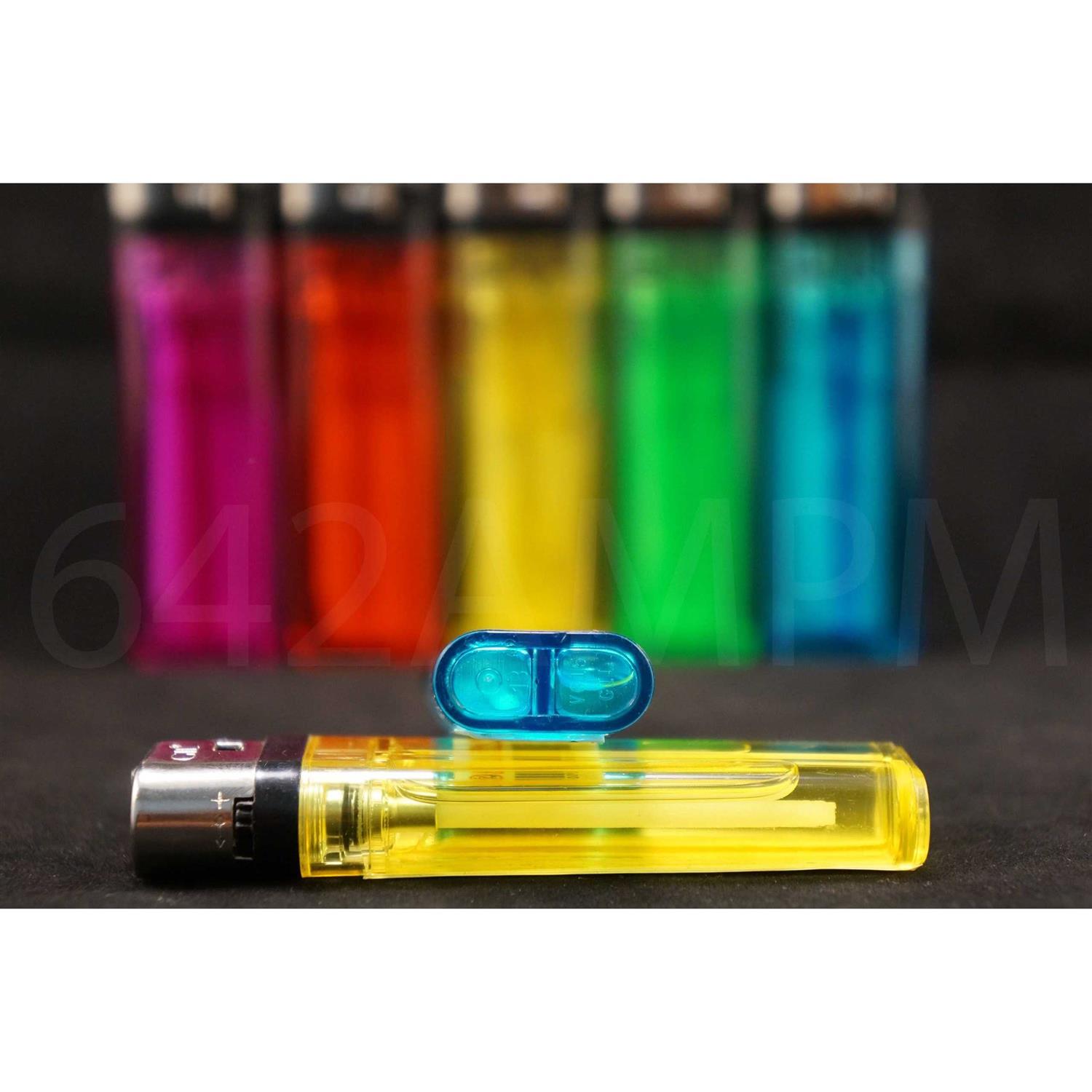10 Gil Quality Disposable Lighters Oval Shape - Cheap Fitting