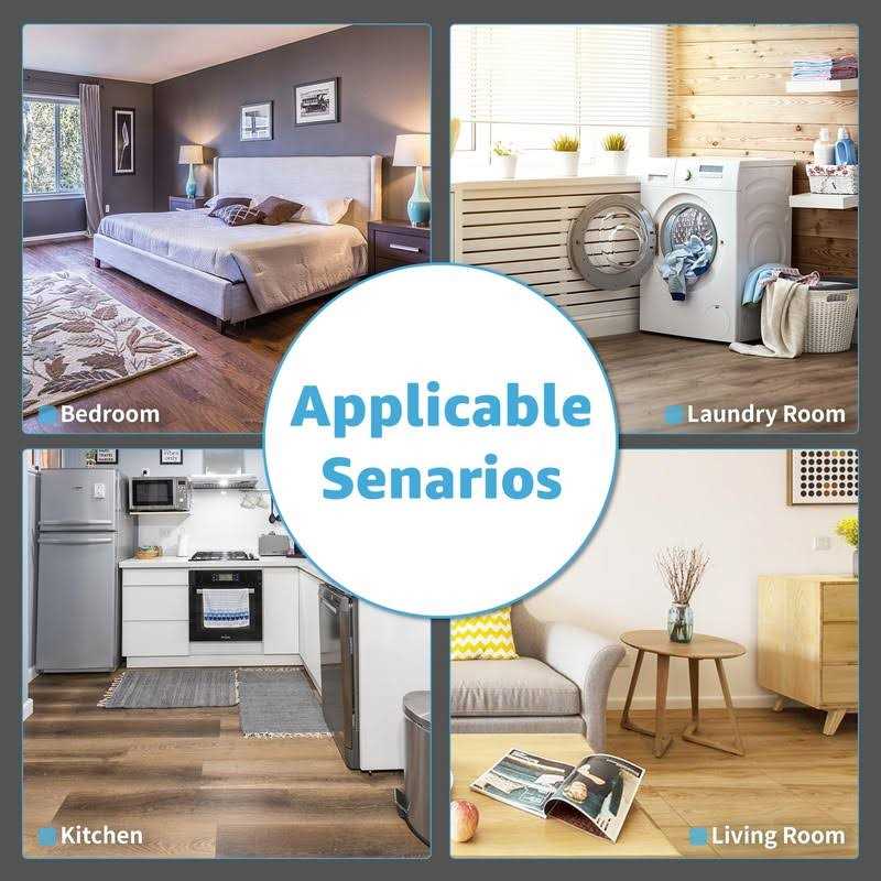 Art3d 12” x 12” Peel and Stick Vinyl Floor Tiles,30-Pack - Cheap Fitting