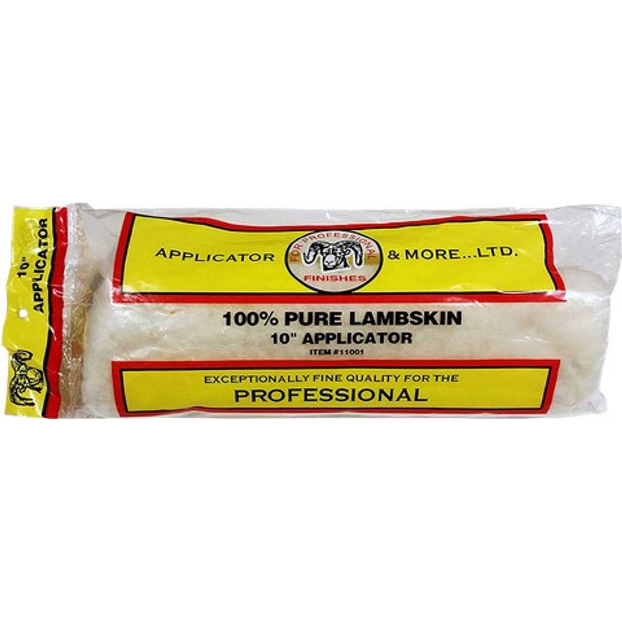 Linzer 10 in. Lambskin Applicator - Cheap Fitting